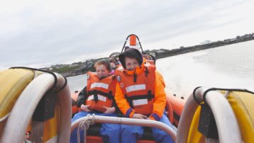 Leaving Wick Harbour