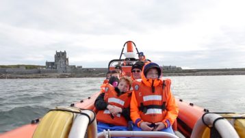 Viewing Ackergill Tower from the Geo Explorer